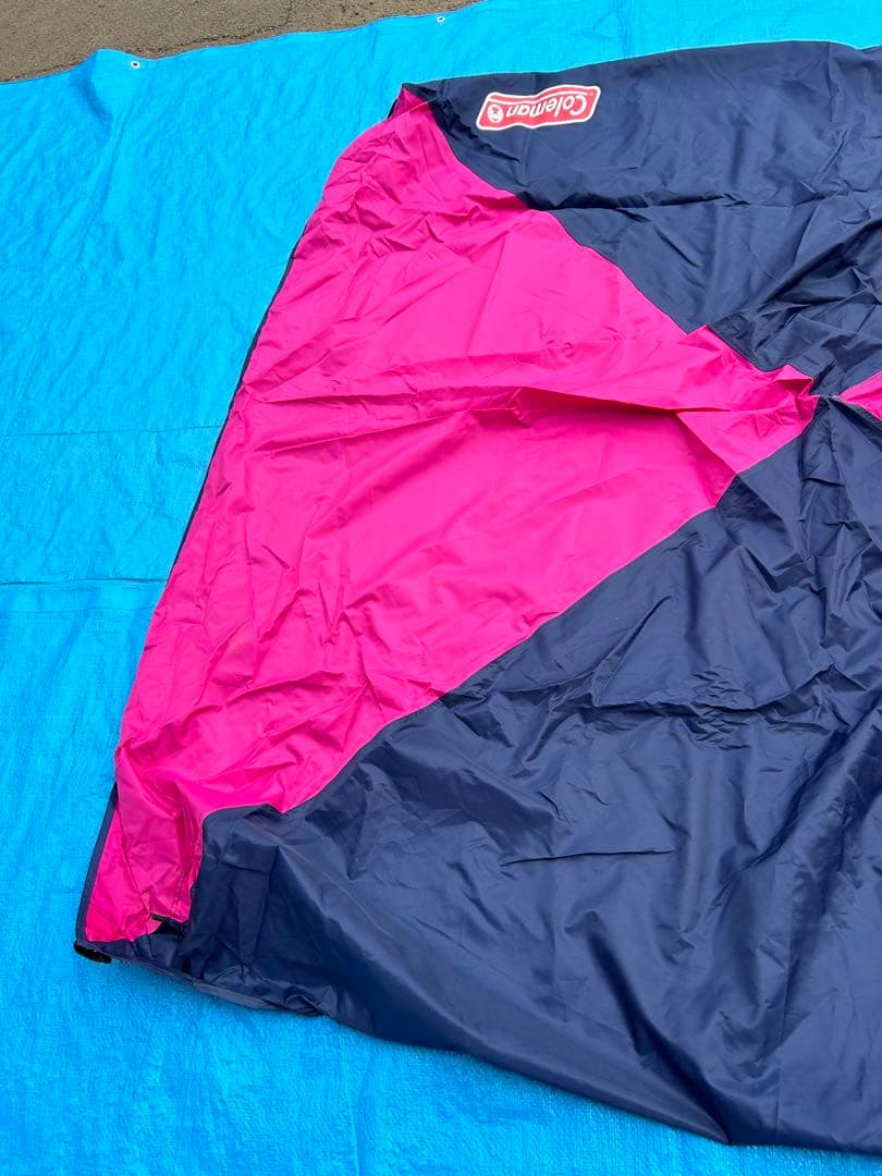 【美品】コールマン イージーキャノピーST II/220（ピンク）