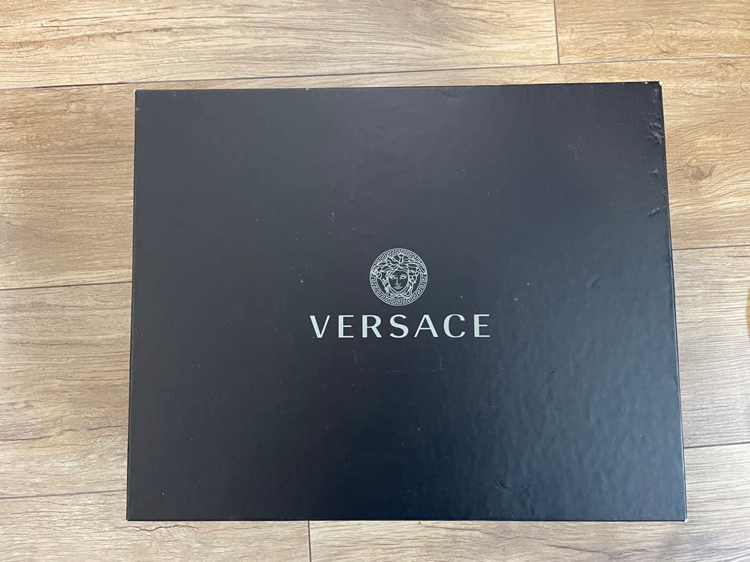 【美品】ヴェルサーチ VERSACE メンズ ブーツ サイズ42 正規品