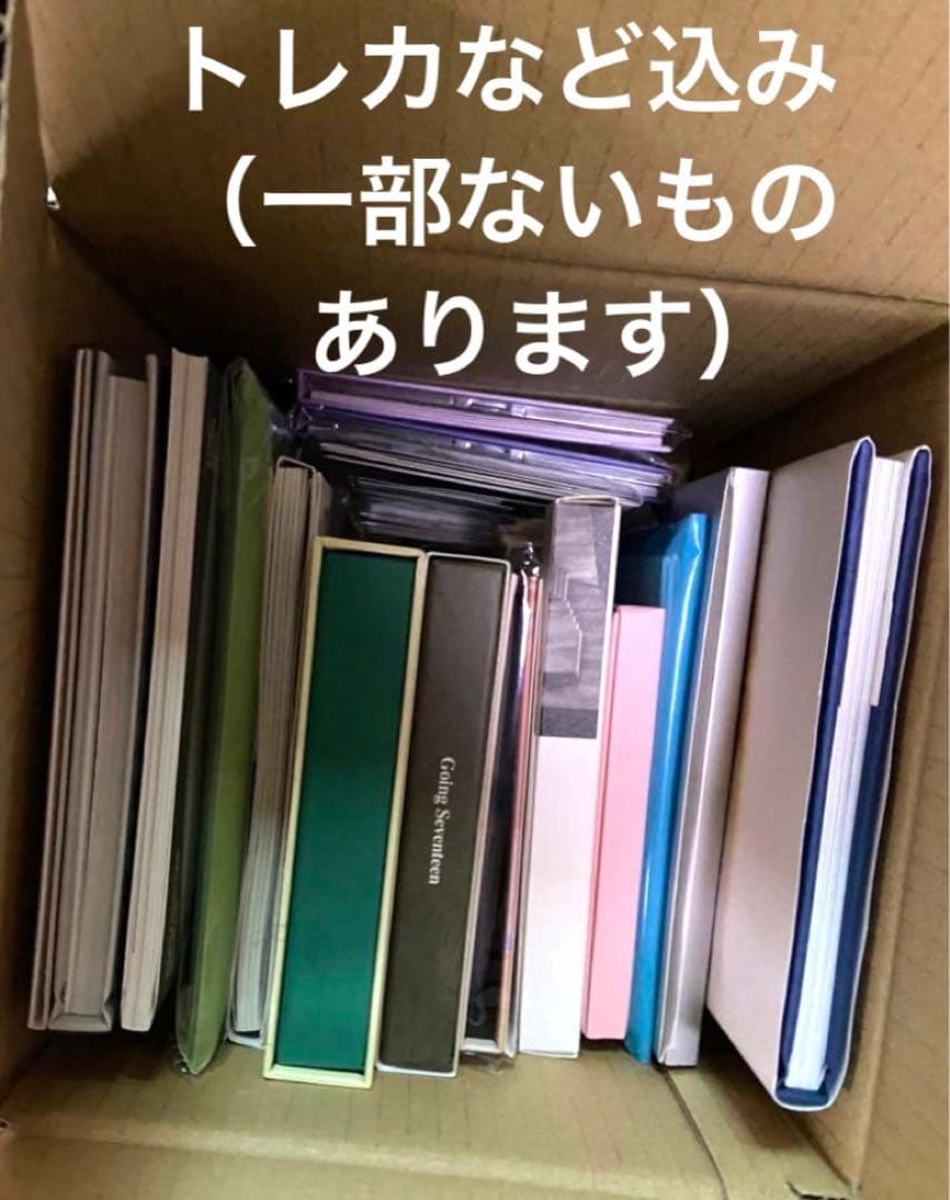 SEVENTEEN アルバム　まとめ売り　セブチ　トレカ　CD ポラロイド