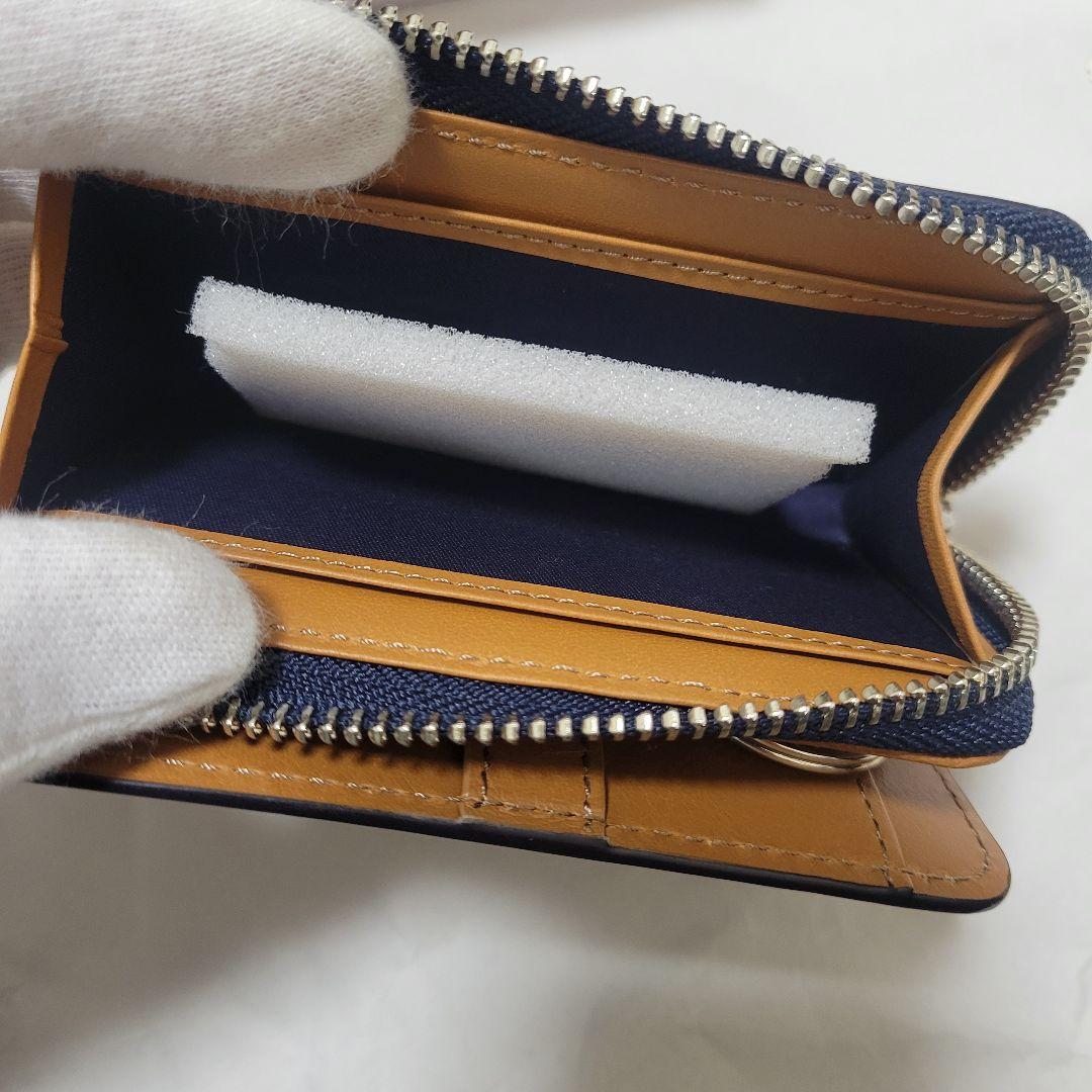 ヴィヴィアンウエストウッド ネイビー レザー 二つ折り財布 キーケース 2点