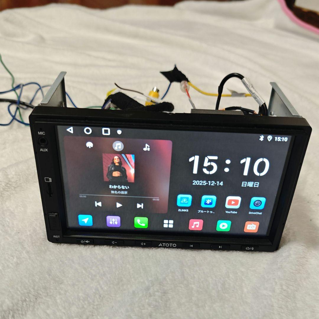 ATOTO A5L 7インチディスプレイオーディオ 箱付き、動作確認済み