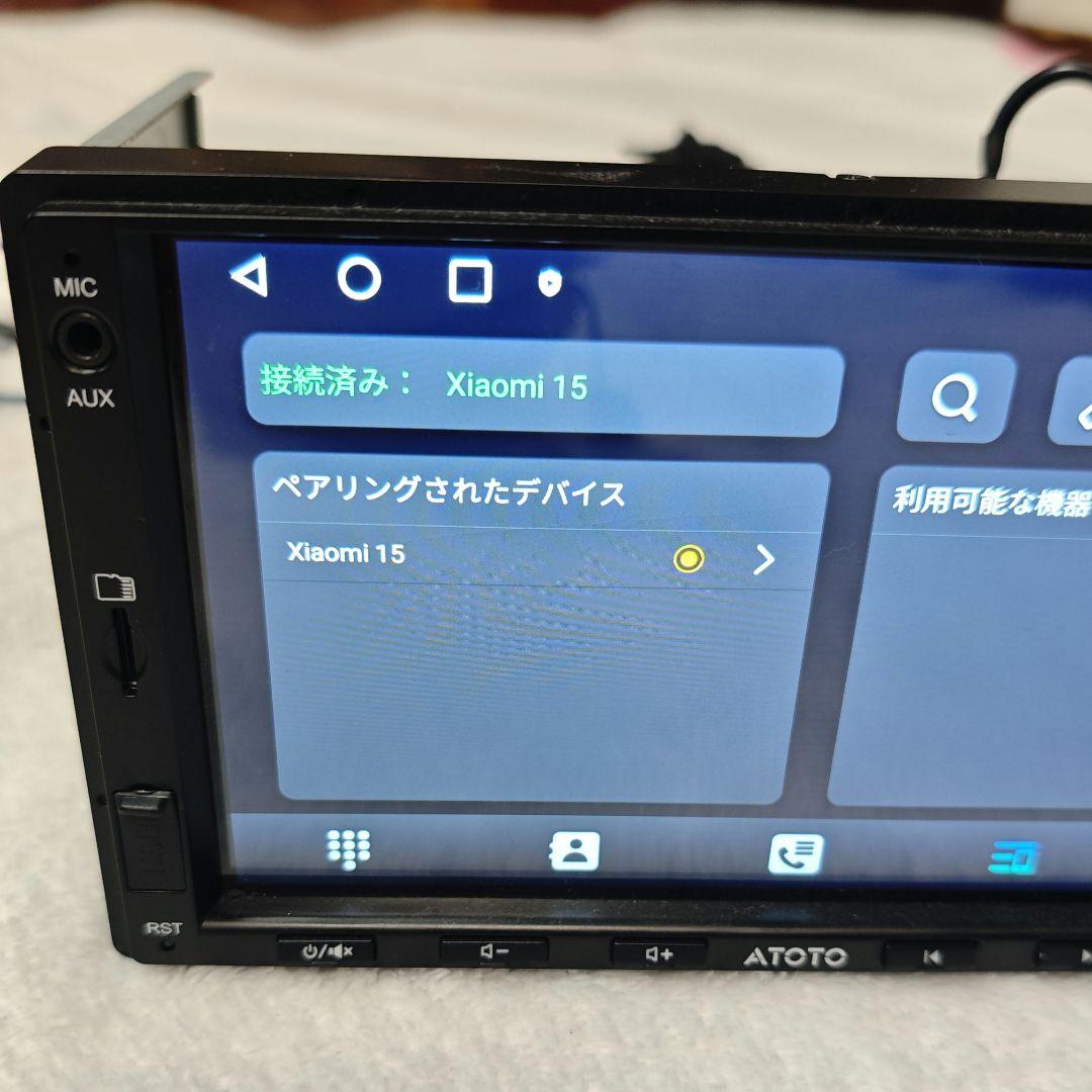 ATOTO A5L 7インチディスプレイオーディオ 箱付き、動作確認済み