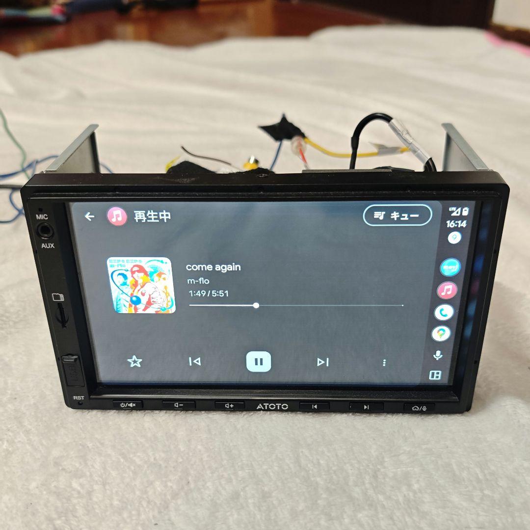 ATOTO A5L 7インチディスプレイオーディオ 箱付き、動作確認済み