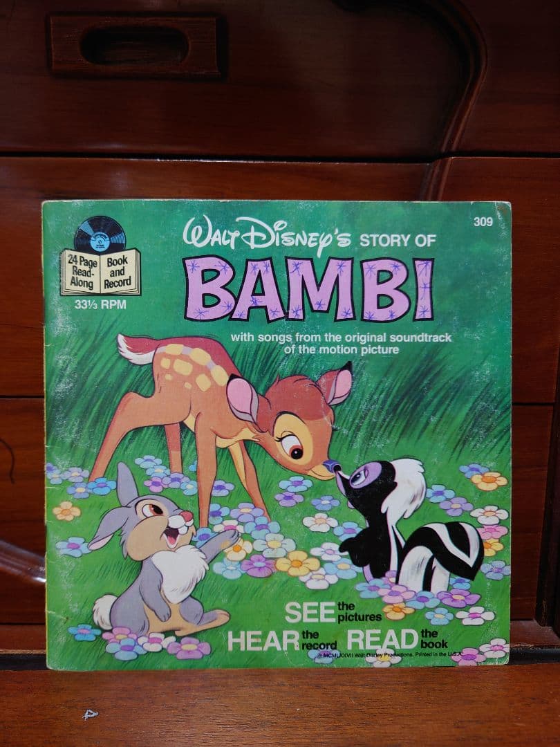 ディズニー 絵本セット 4冊　レコード付き