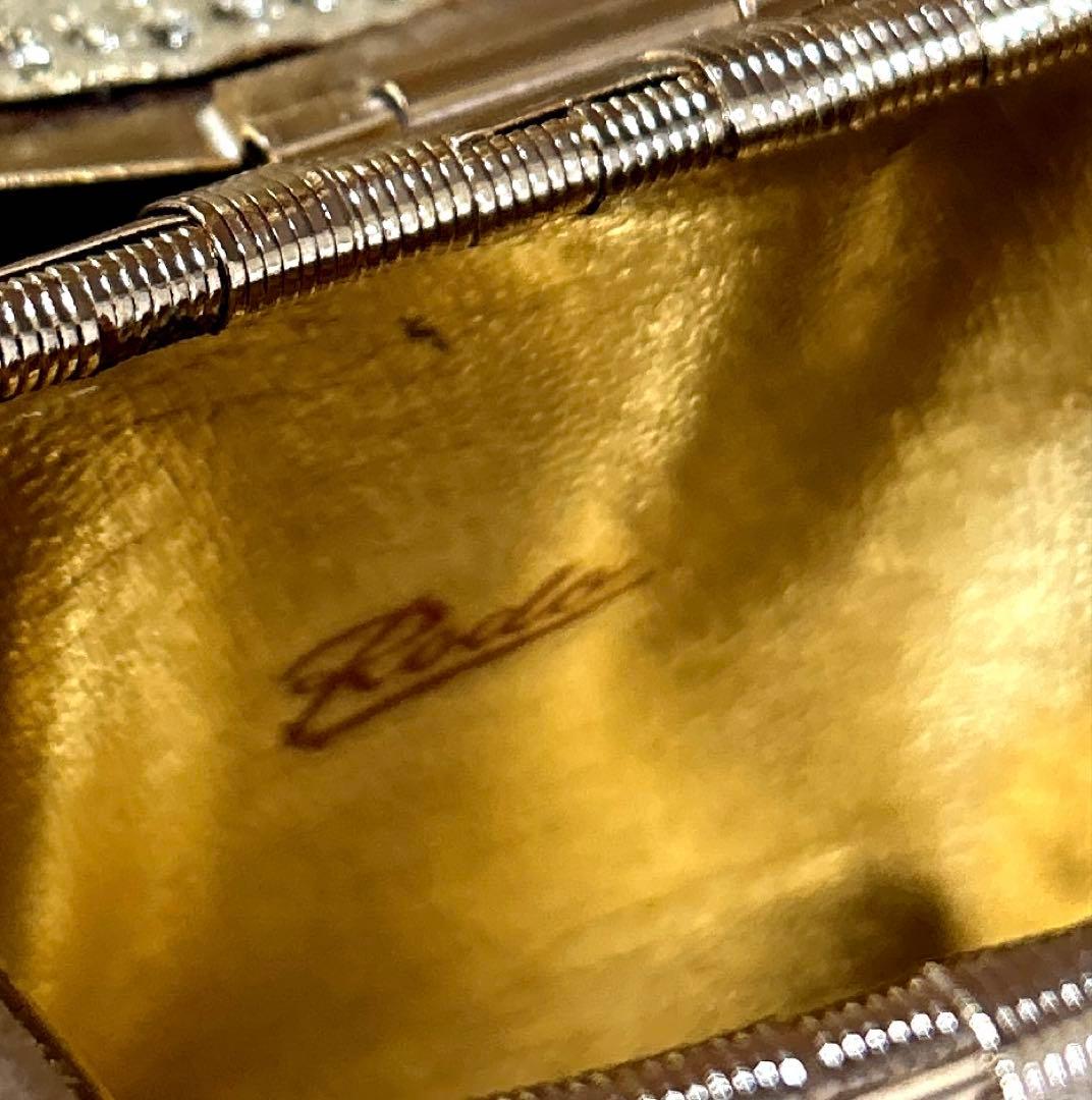 rodo ロド　ショルダーバッグ　斜め掛け　イタリア製　✨メタル製