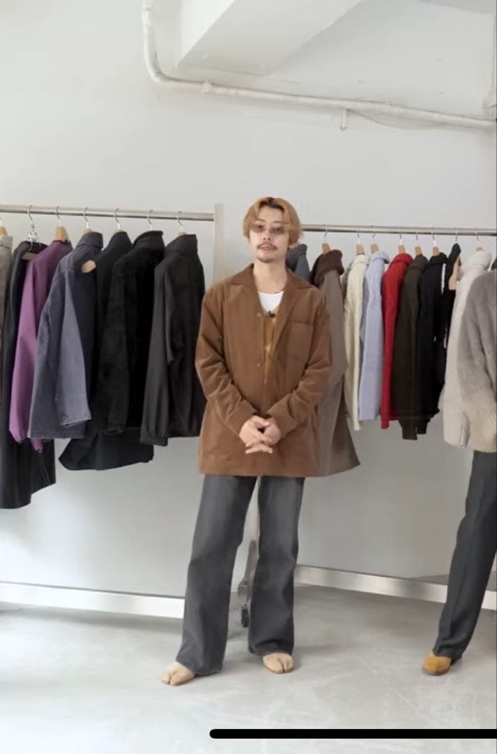 cale カルCORDUROY COVERALL JACKET カバーオール