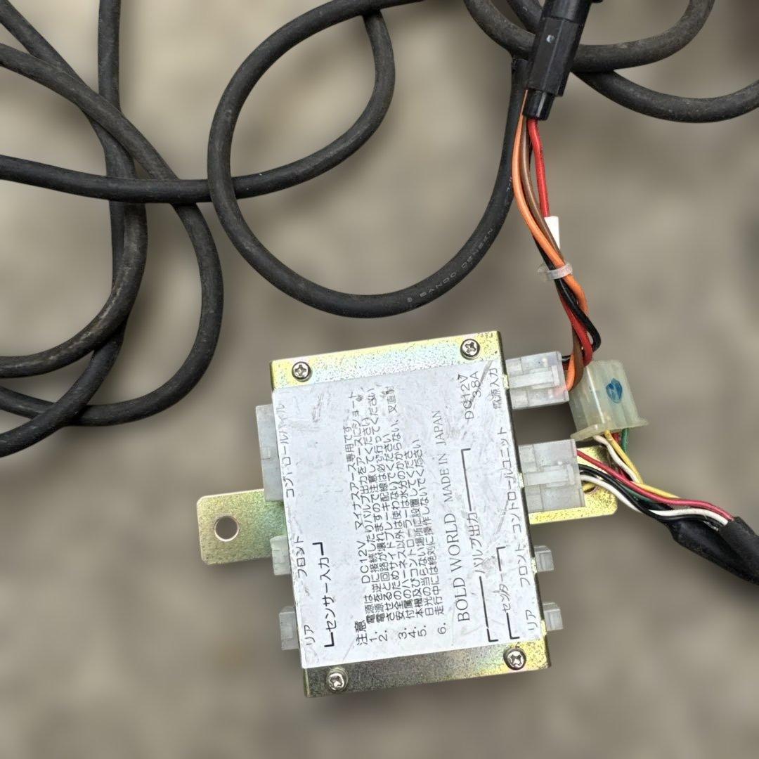 動作品 ボルドワールド プレステージシステム 電磁弁 エアサス エアタンク