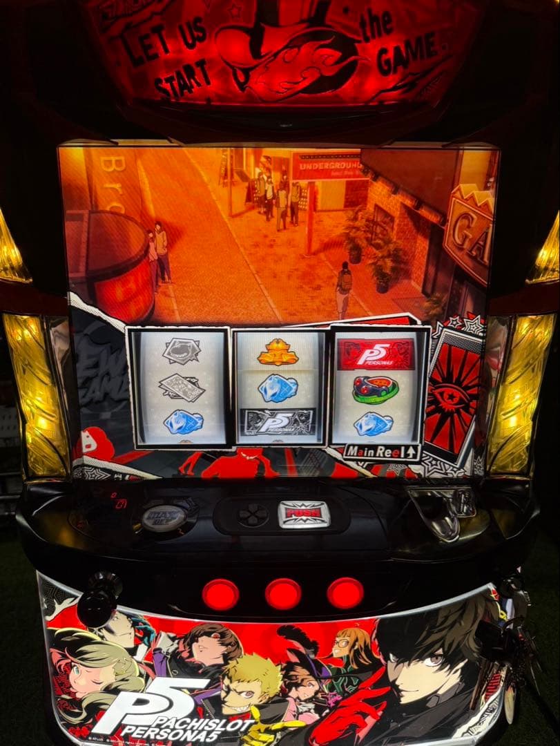 ゆんとぴあ　無段階ボリューム　スロット　ペルソナ5 実機