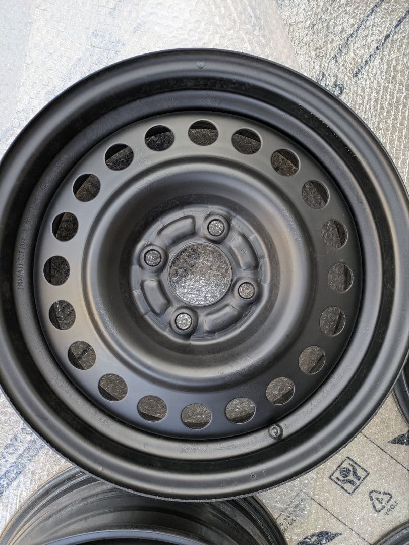 【美品】【塗装済み】 ニッサン キューブ 15インチ 純正 ホイール 送料込み