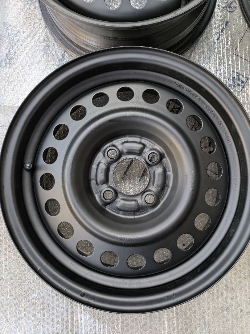 【美品】【塗装済み】 ニッサン キューブ 15インチ 純正 ホイール 送料込み