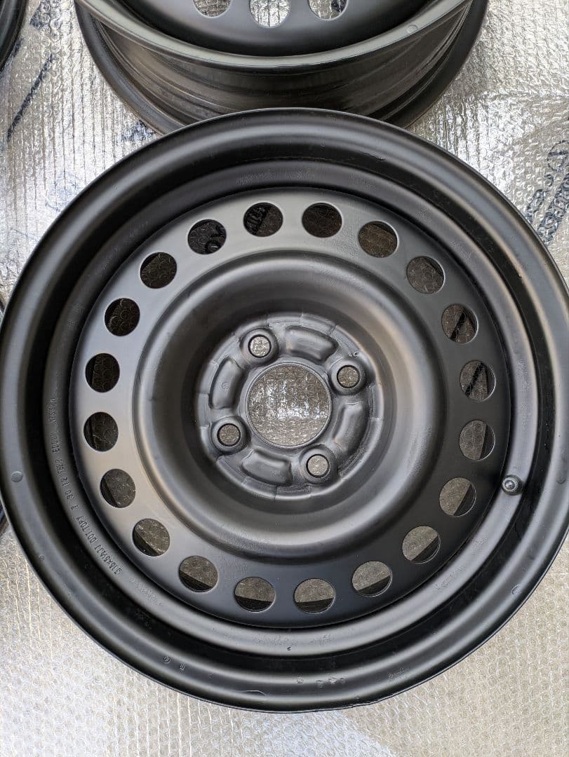 【美品】【塗装済み】 ニッサン キューブ 15インチ 純正 ホイール 送料込み