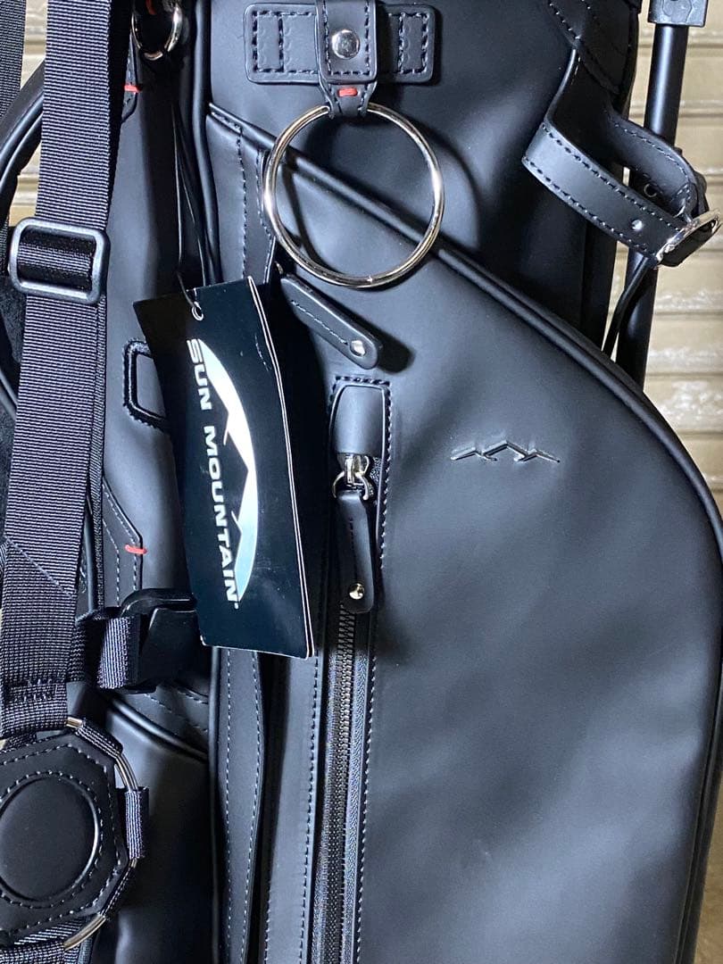 (美品コース未使用)SUN MOUNTAIN ブラック スタンドバッグ