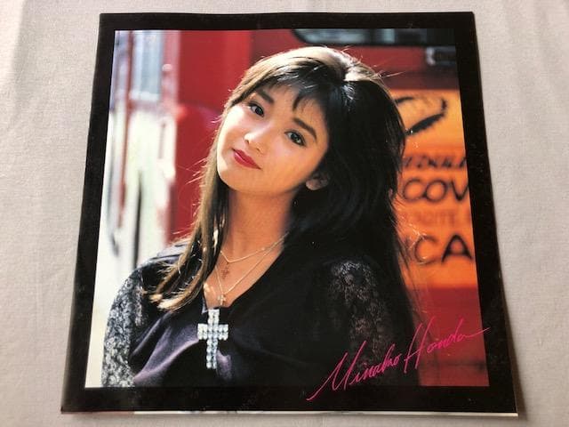 本田美奈子 CANCEL LP 筒美京平 ロンドン録音盤 d801y83