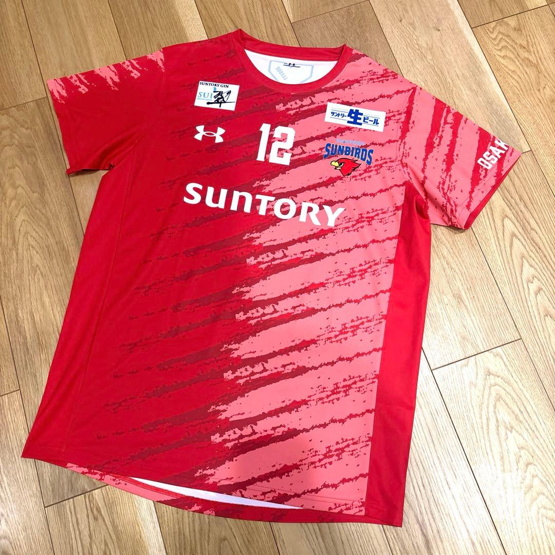 【ほぼ新品】サントリーサンバーズ大阪 12髙橋藍 ユニフォーム　2XL バレー