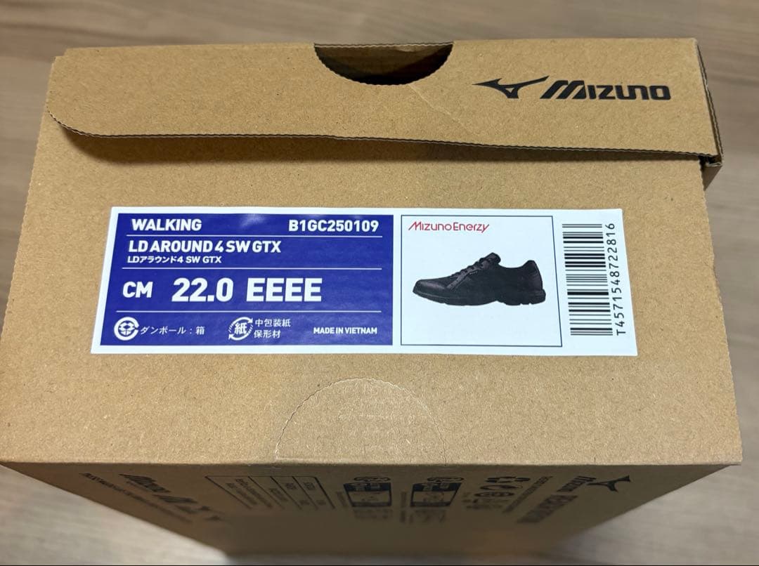 次男チャンさま専用 ミズノ LDアラウンド4 SW GTX 22cm ②
