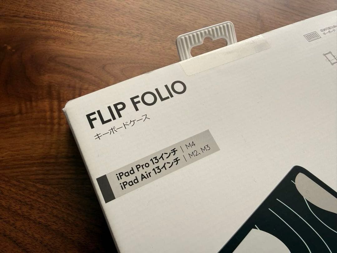Logicool FLIP FOLIO iPad Pro13インチ対応