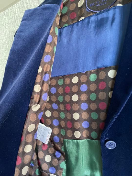 エトロ　ベルベット　サイズ44