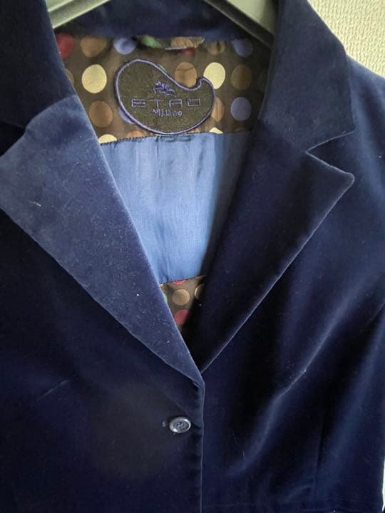 エトロ　ベルベット　サイズ44