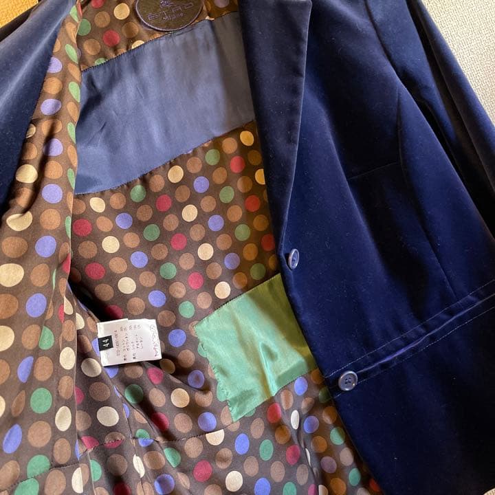 エトロ　ベルベット　サイズ44