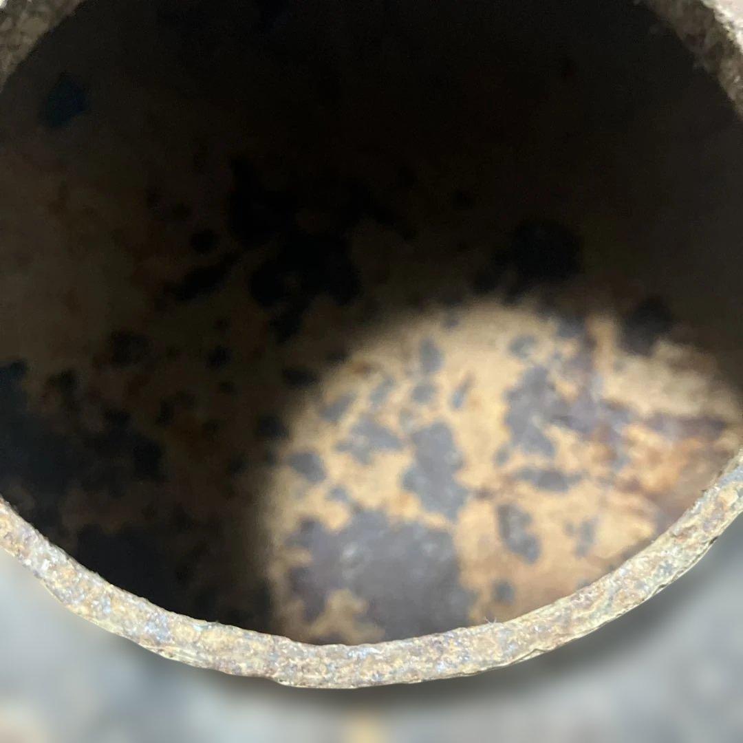 (2-44)龍文堂 鉄瓶 銅製蓋 骨董品