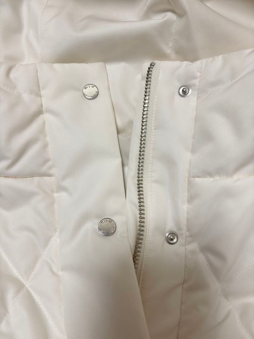 エムプルミエ　ペプラムショートダウンコート