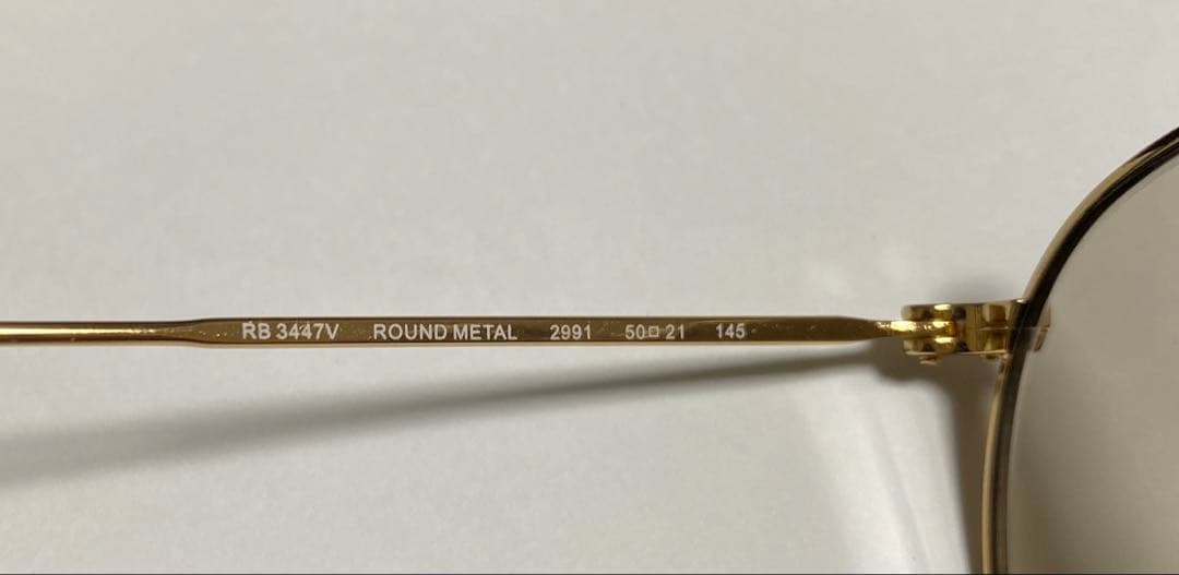 レイバン RB3447 2991ラウンド ライトブラウンRX3447