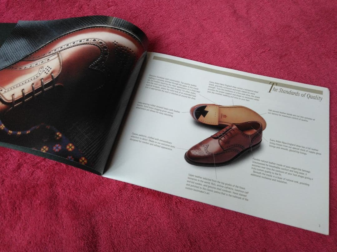 カタログ＆キルト付☆新品！オールデン７ E バリーラスト☆ロングウイング☆別注品