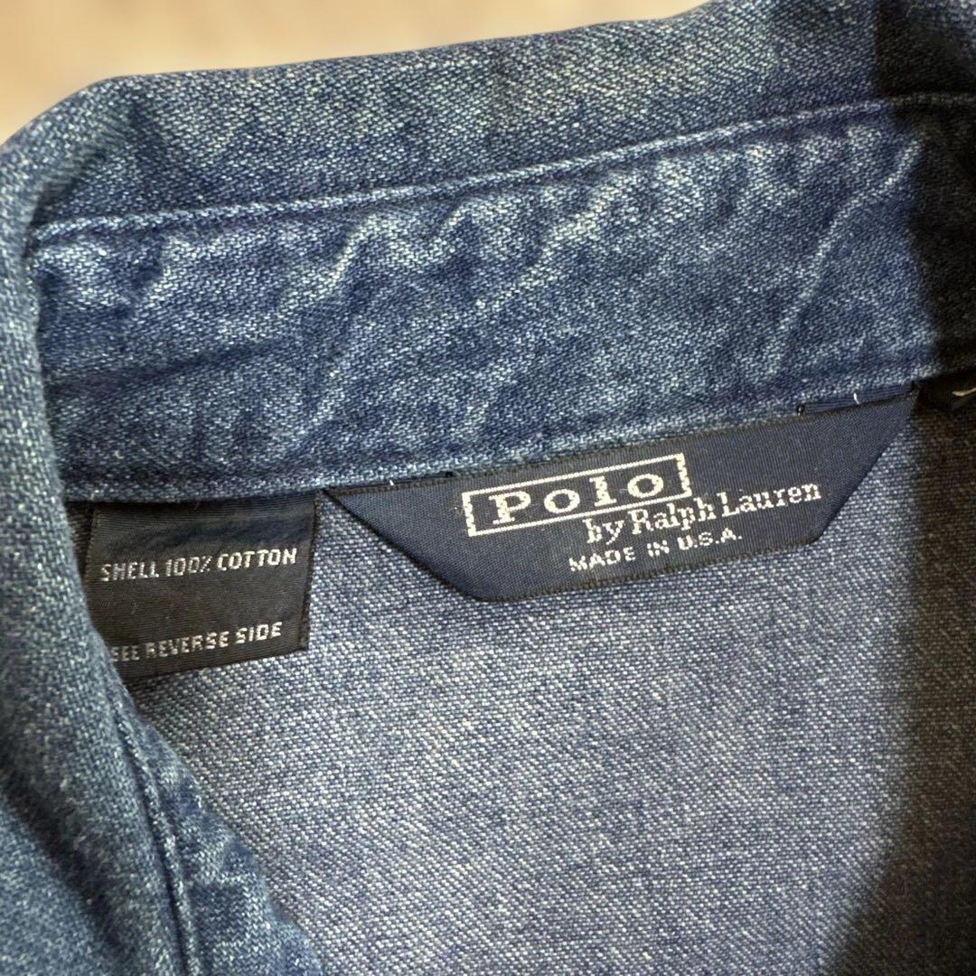 ポロラルフローレン　デニム　スウィングトップ