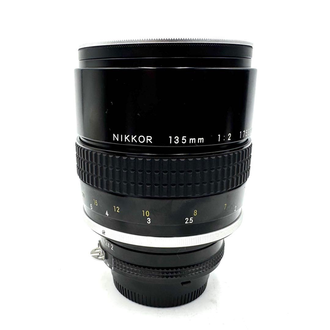 極美品 NIKON ニコン Ai NIKKOR 135mm F2