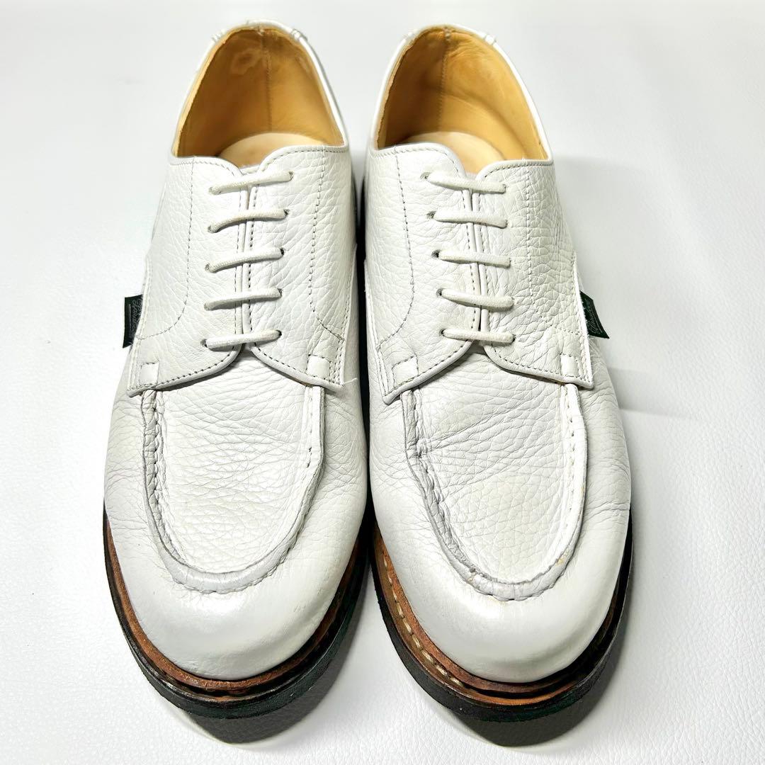 【美品】パラブーツ シャンボード ホワイト size5.5