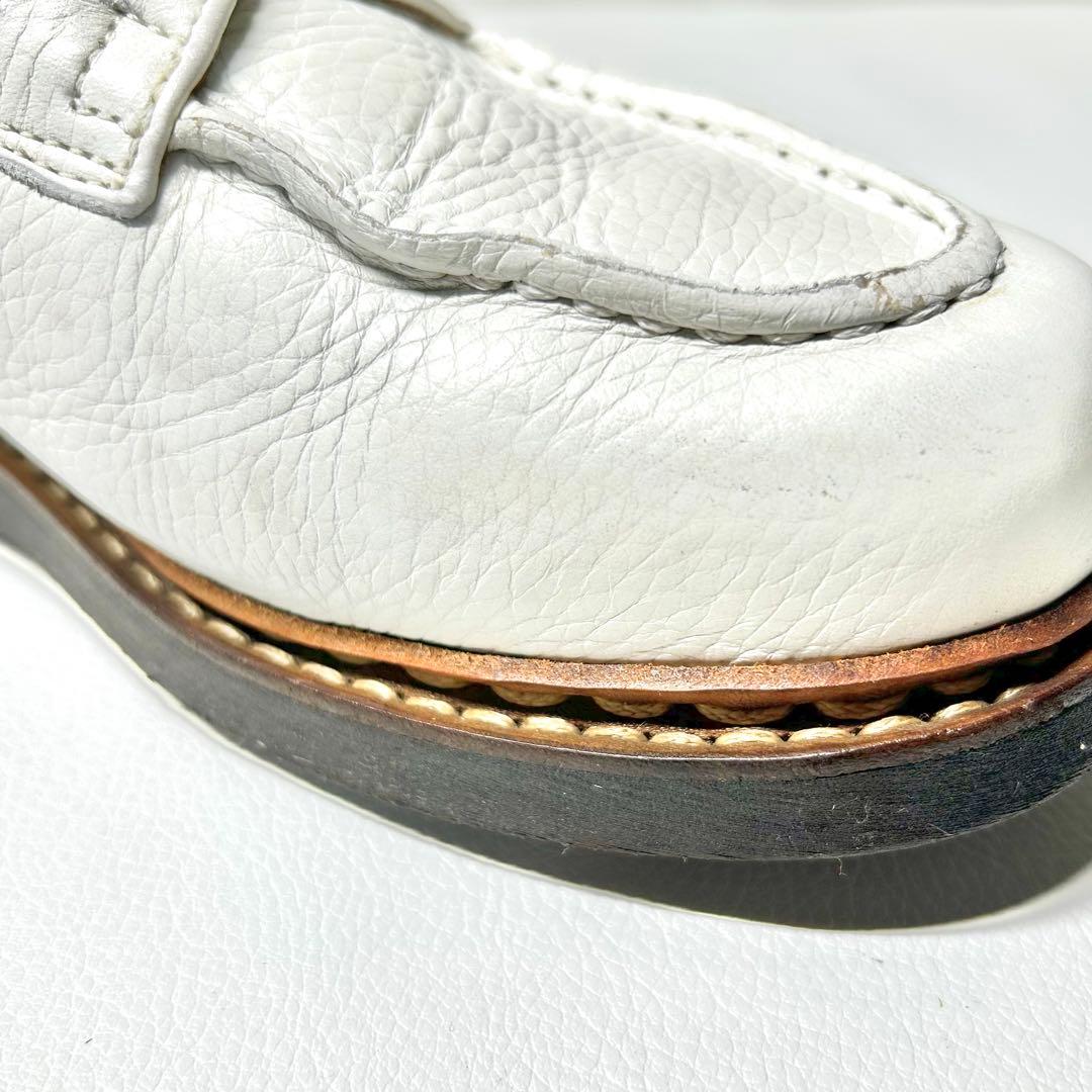 【美品】パラブーツ シャンボード ホワイト size5.5