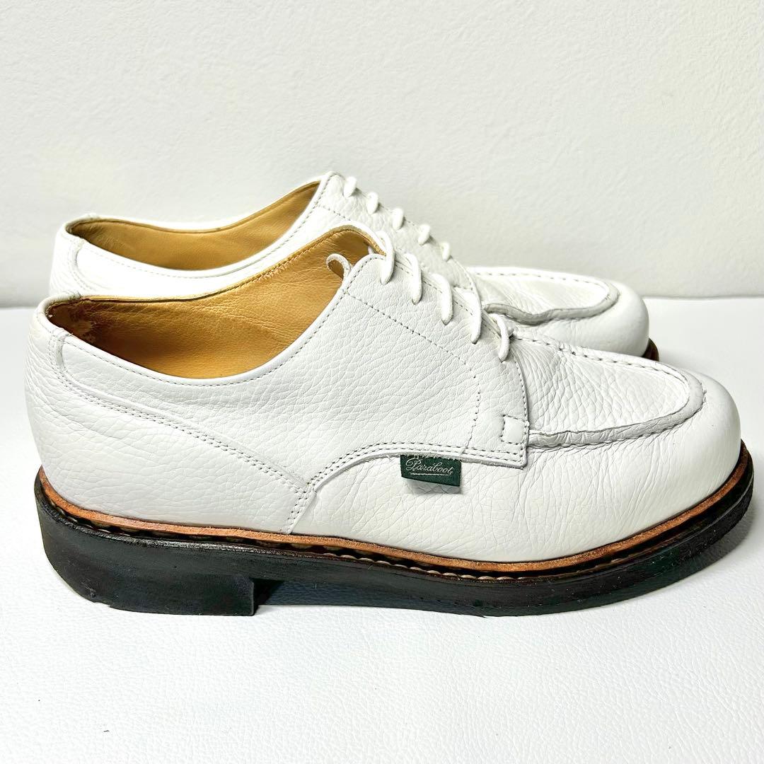 【美品】パラブーツ シャンボード ホワイト size5.5