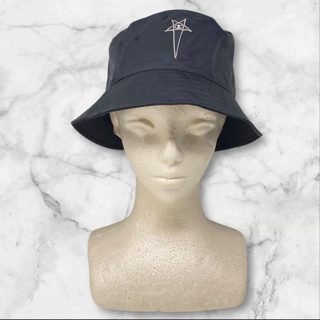 リックオウエンス チャンピオン バケットハット コラボ GILLIGAN HAT