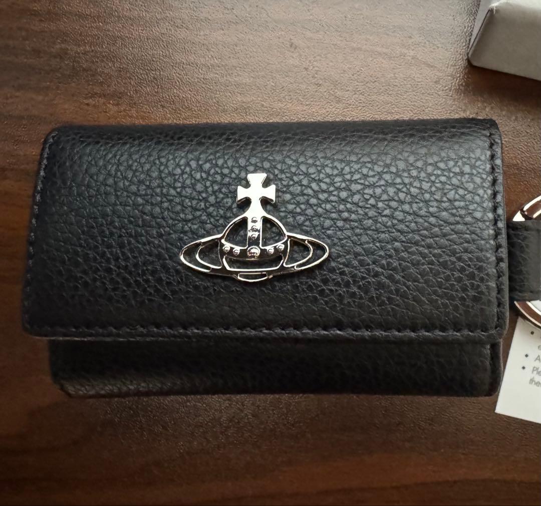 vivienne westwood キーケース 5連　ブラック　シルバー　オーブ