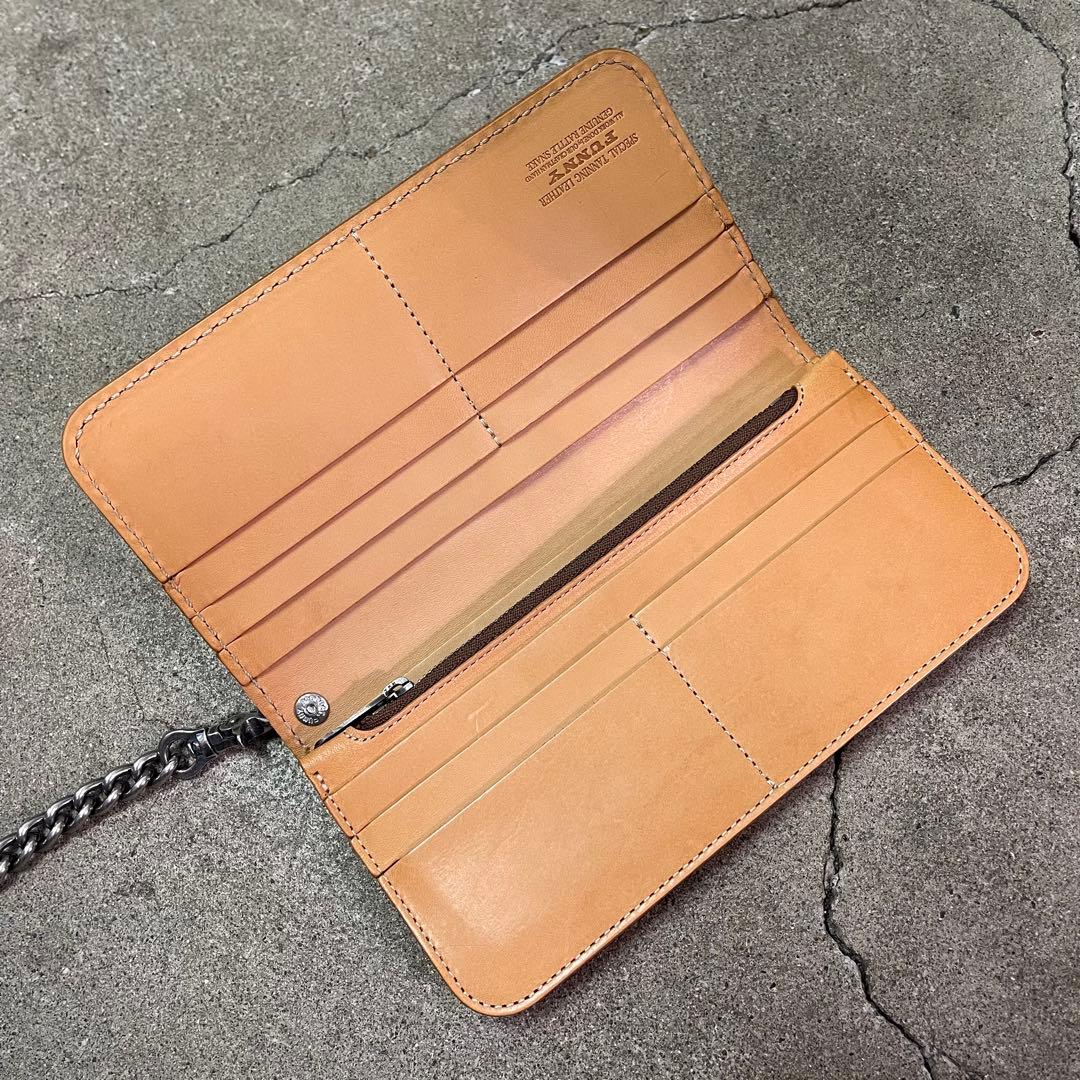 FUNNY ファニー ウォレット パイソンレザー ウォレットチェーン