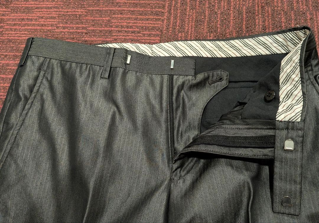 バーバリー ブラックレーベル スーツ セットアップ M/79 グレー光沢