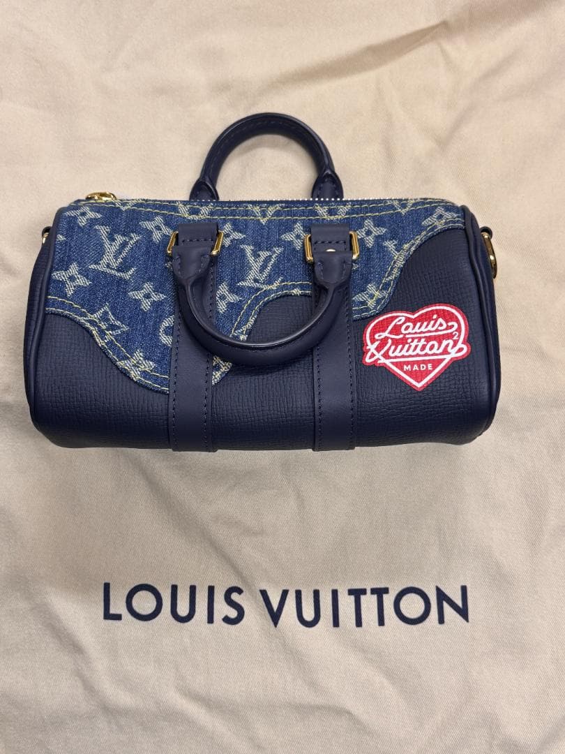 极美品！！Louis Vuitton デニムボウリングバッグ