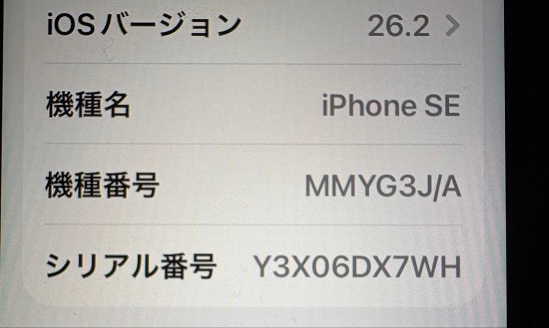 スマートフォン本体 Apple iPhone SE