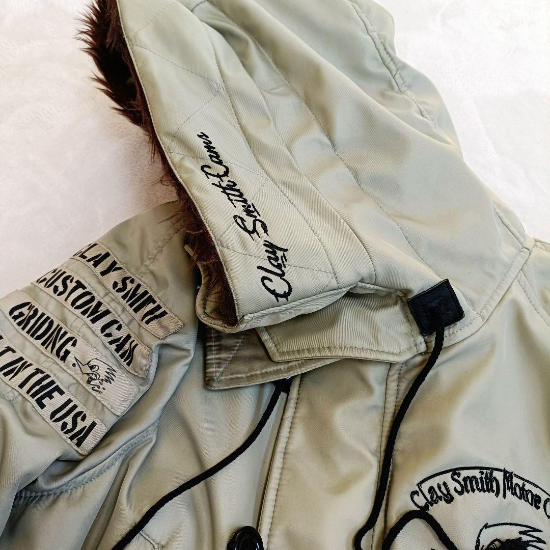 クレイスミス N-3B フライトジャケット ライダー バイカー ボア L 防風