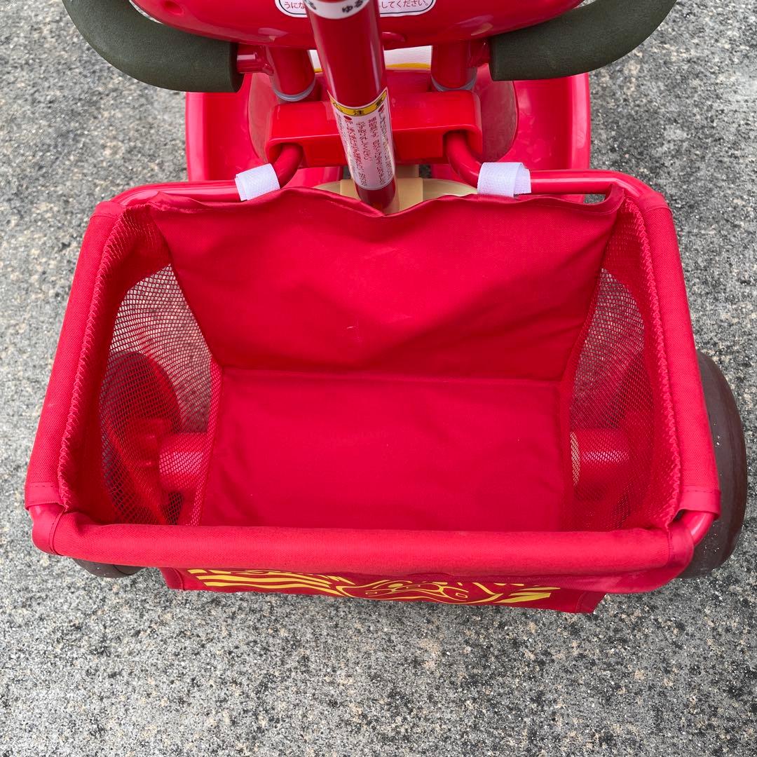 アンパンマン 三輪車 それいけ！アンパンマン デラックスII レッド 赤