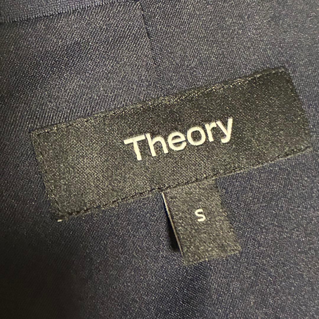 Theory 2024年モデル 現行 紺 ネイビー ベルト付 トレンチコート