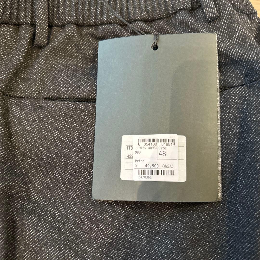 新品Slow wear ストレッチスラックス48 INCOTEX