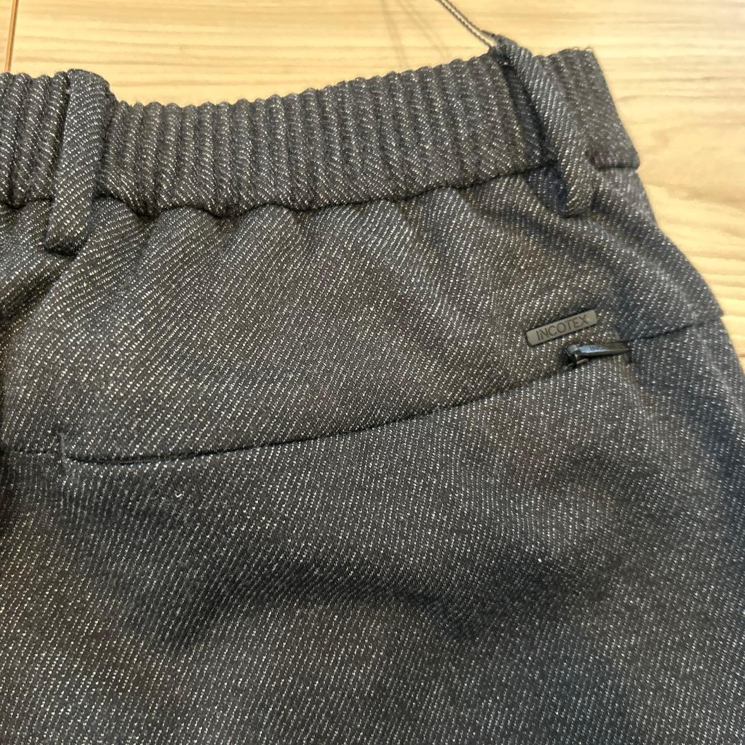 新品Slow wear ストレッチスラックス48 INCOTEX