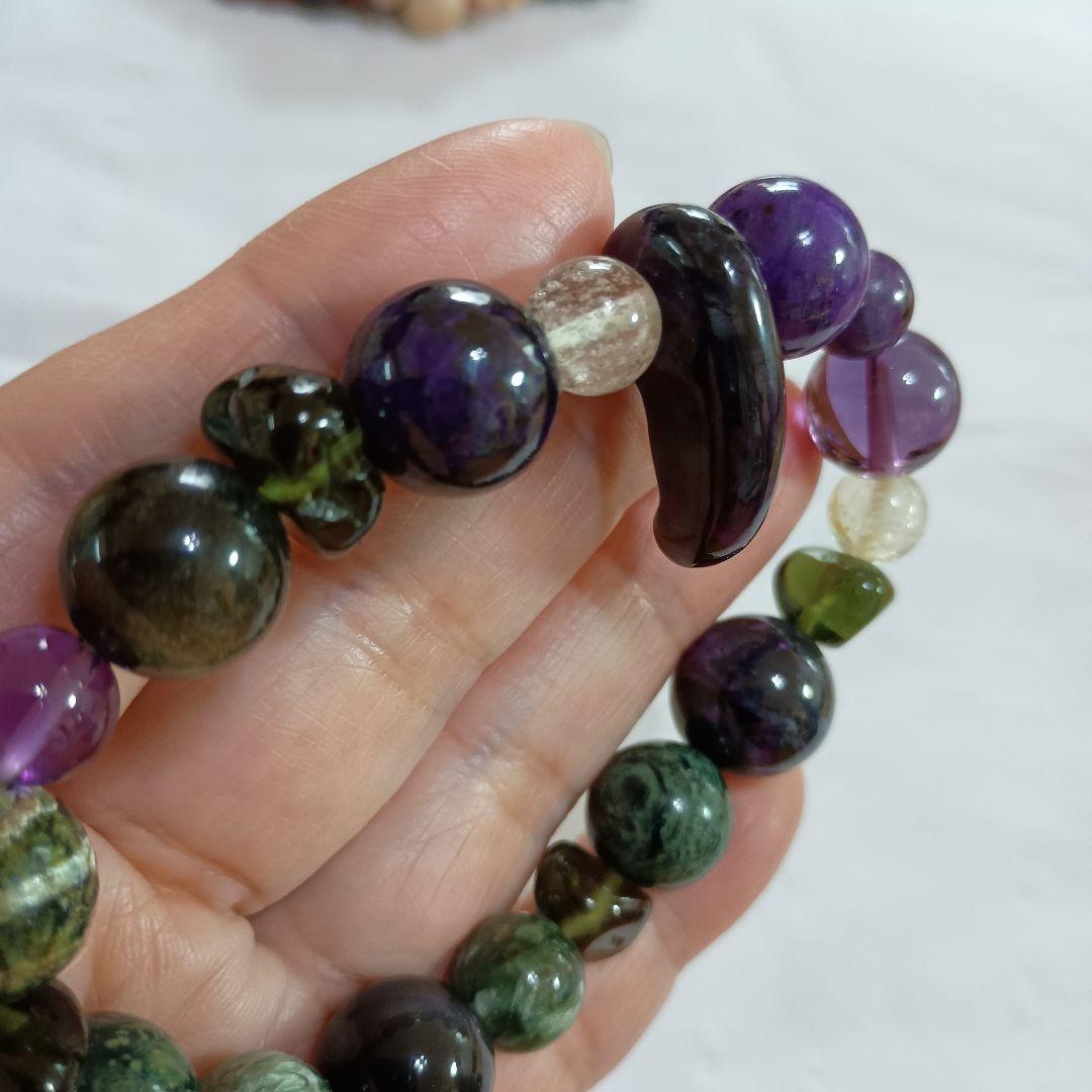 天然石ブレスレット