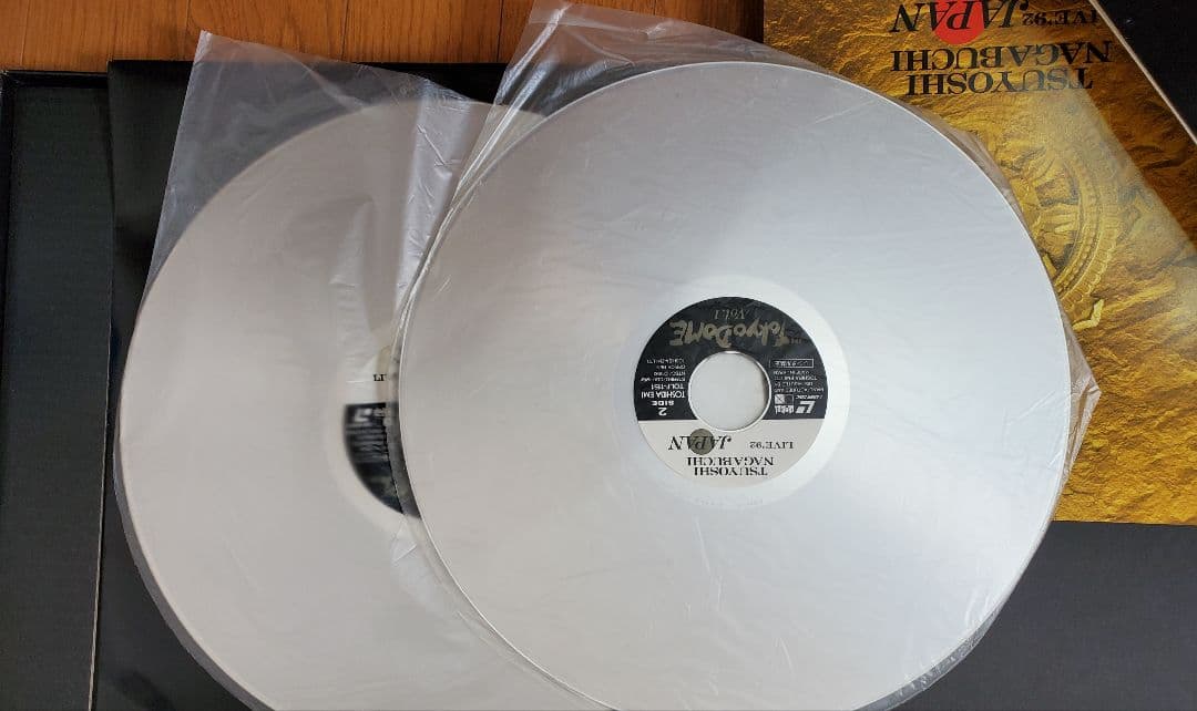 稀少 長渕剛LIVE'92 JAPAN IN 東京ドーム レーザーディスク LD