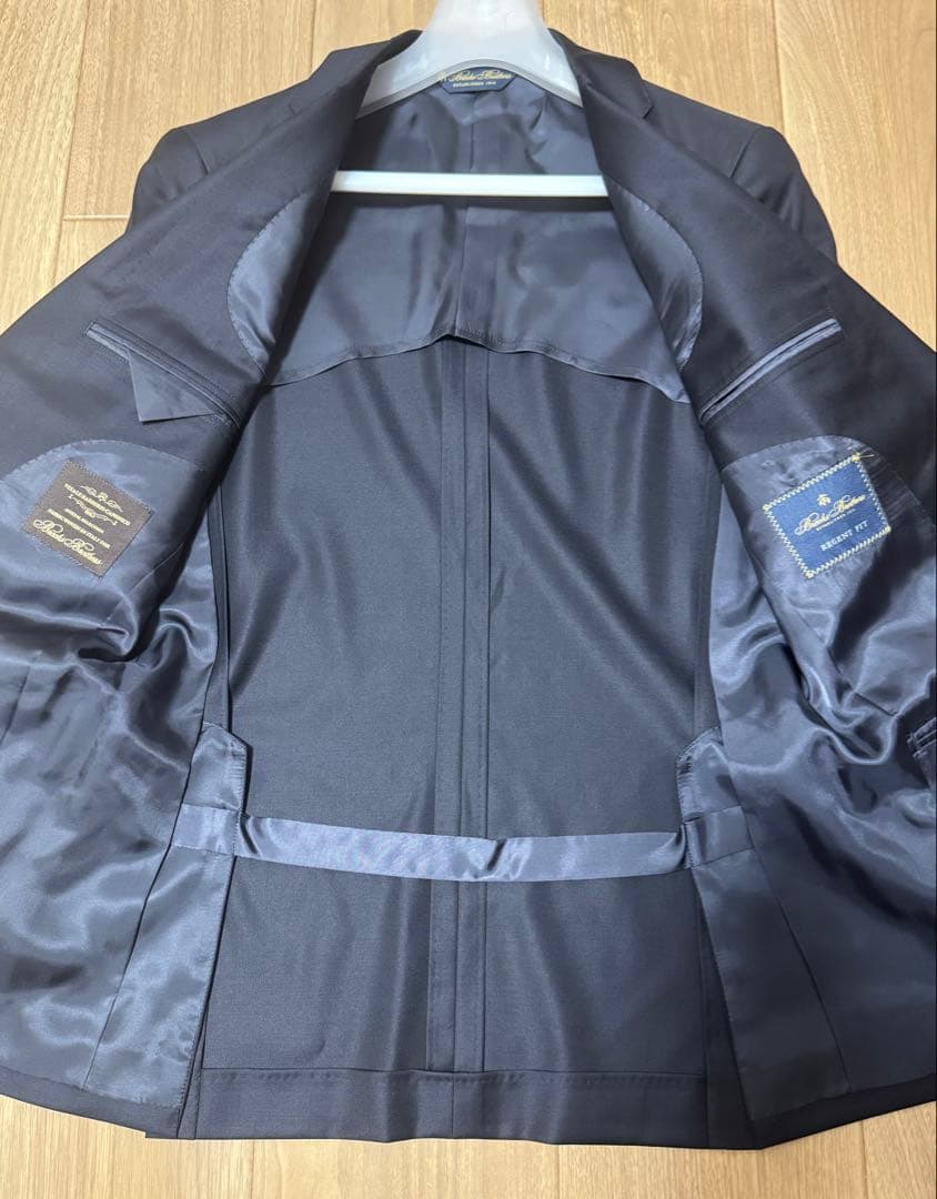 美品　ブルックスブラザーズ【リージェント×カノニコ】紺ブレ 37SHT ブレザー