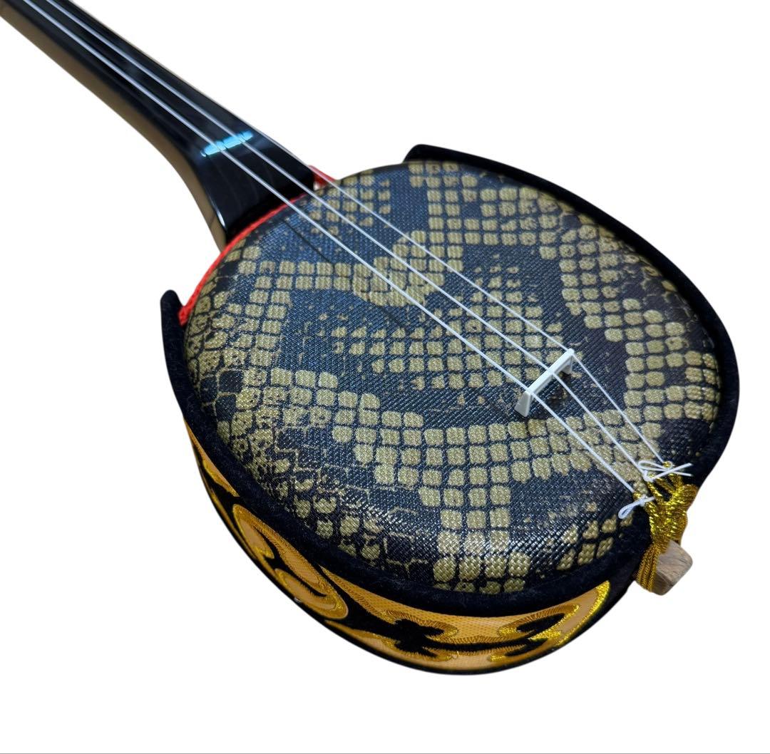 沖縄三線 人工皮 合皮 初心者おすすめ 沖縄 三線 民謡 和楽器