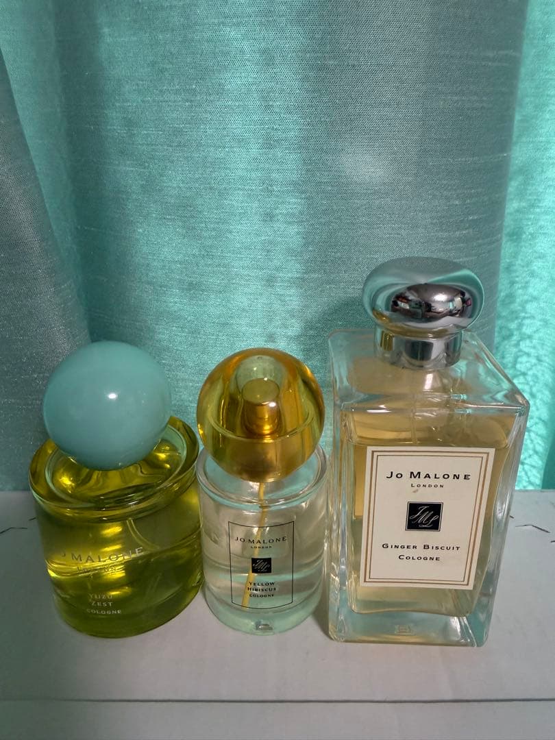 【限定品】JO MALONE ユズゼスト50ml、ジンジャー、ハイビスカス