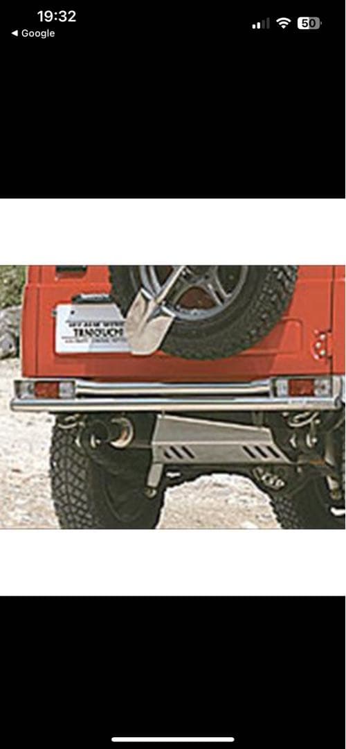 ja11ジムニー リアタニグチステンレスバンパー