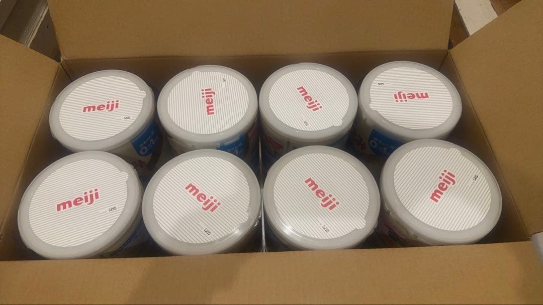 meiji 粉ミルク 8缶セット